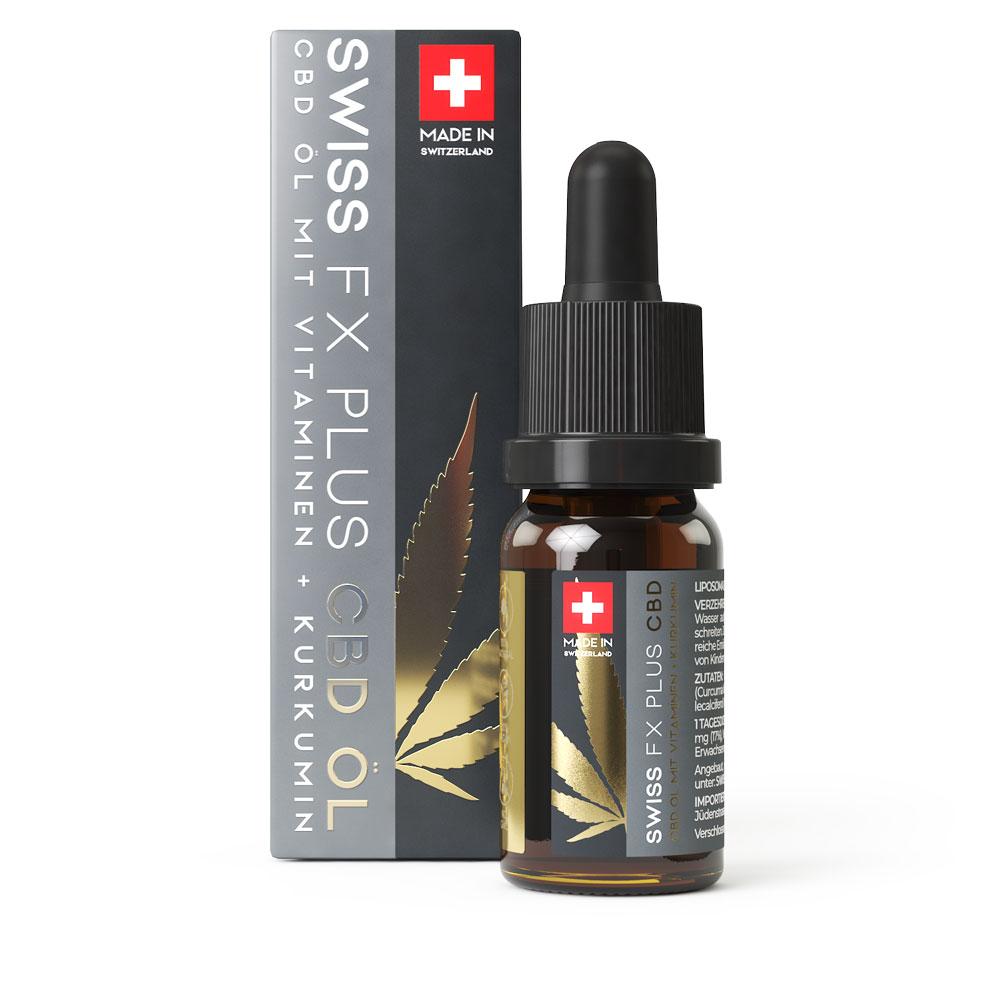 PLUS CBD Oil: CBD, Vitamin D, Vitamin E & Turmeric – SWISS FX